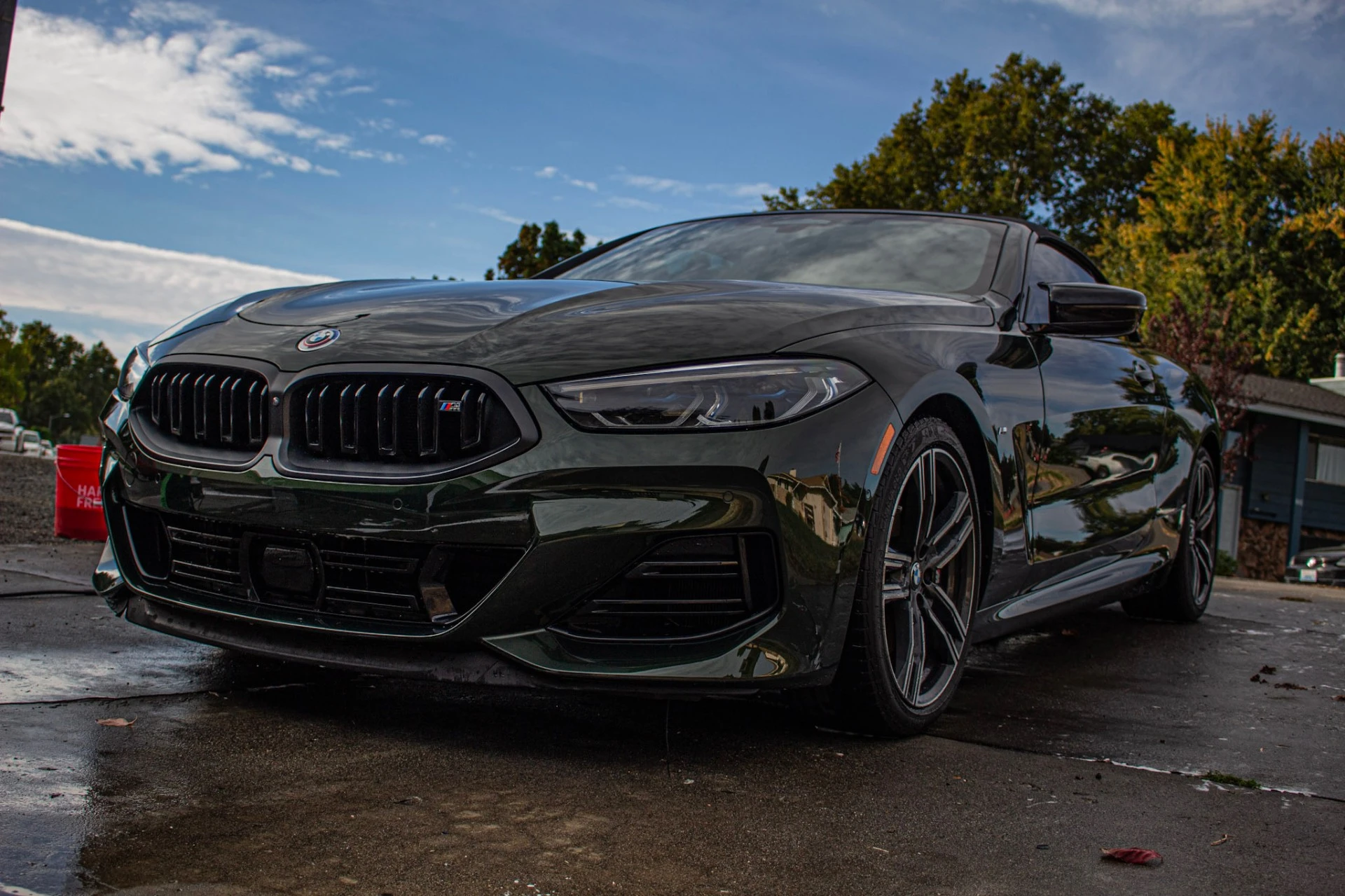 Exterior car detailing service Kennewick WA - hand wash and paint protection